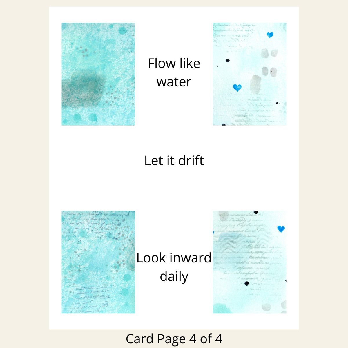 Whispering Waters Affirmation Deck (Digital Download)