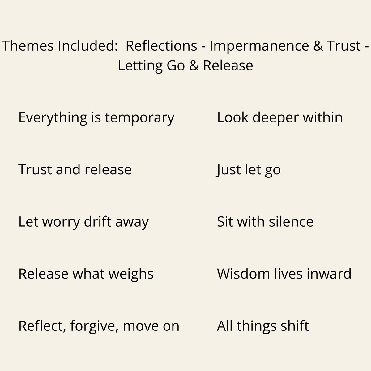 Whispering Waters Affirmation Deck (Digital Download)
